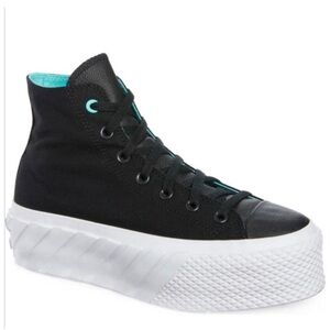 NWT Sz 8 Chuck Taylor All Star Lift 2X Platform Surface Fusion
